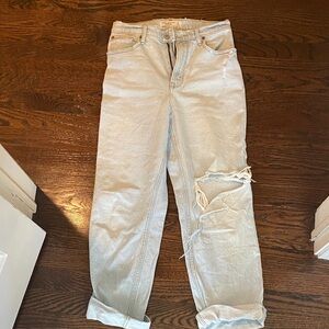 Abercrombie & Fitch 90s Straight Ultra High Rise